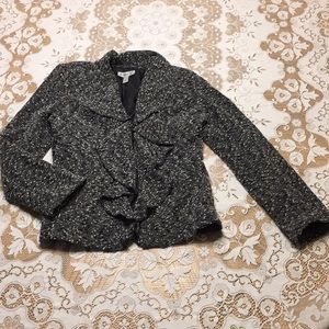 Elegant Ruffled Blazer